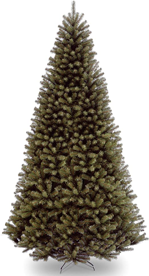 National Tree Company Artificial Giant Christmas Tree, Green, North Valley Spruce, Includes Stand, 10 Feet