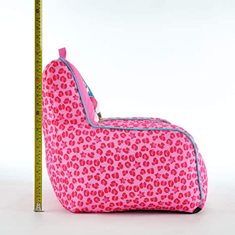 Idea Nuova LOL Surprise Kids Nylon Bean Bag Chair with Piping & Top Carry Handle