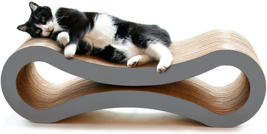 PetFusion Ultimate Cat Scratcher Lounge. Scratch, Play, & Perch! Superior Cardboard & Construction, Significantly Outlasts Cheaper Alternatives.