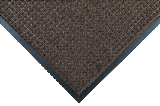 NoTrax 166 Guzzler™ Rubber-Backed Entrance Mat, for Home or Office 3' X 4' Brown